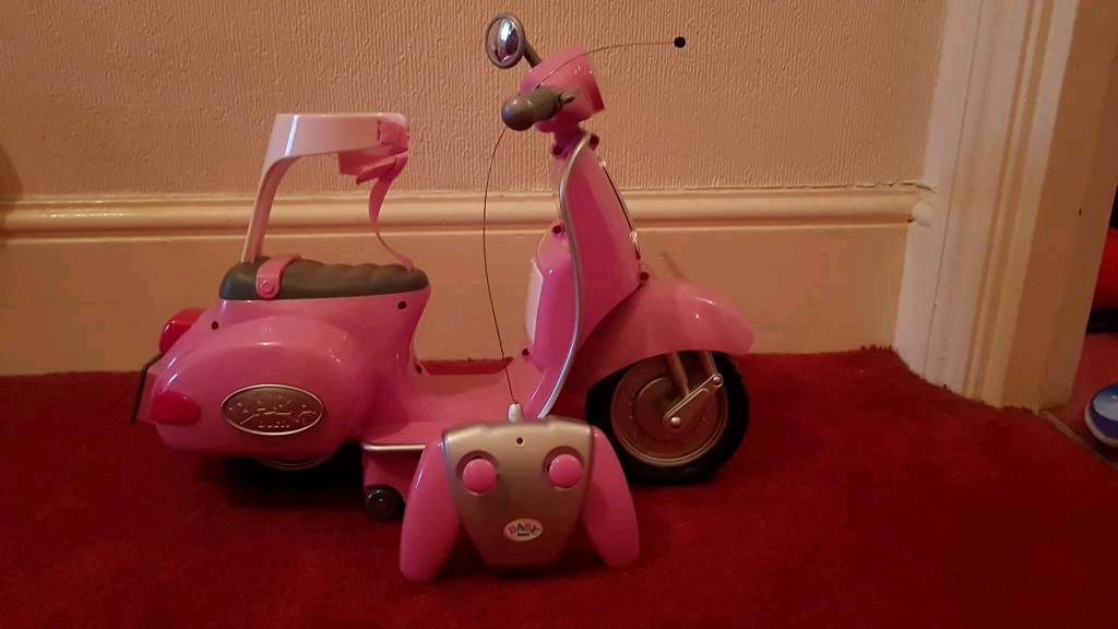 baby born remote control scooter